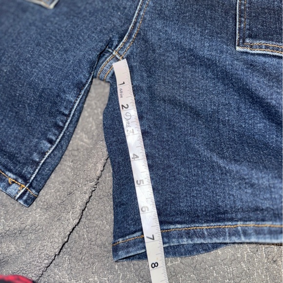 Judy Blue High Rise Button Fly Denim Jean Shorts Stretch - Women’s sz XL​ - Picture 8 of 13